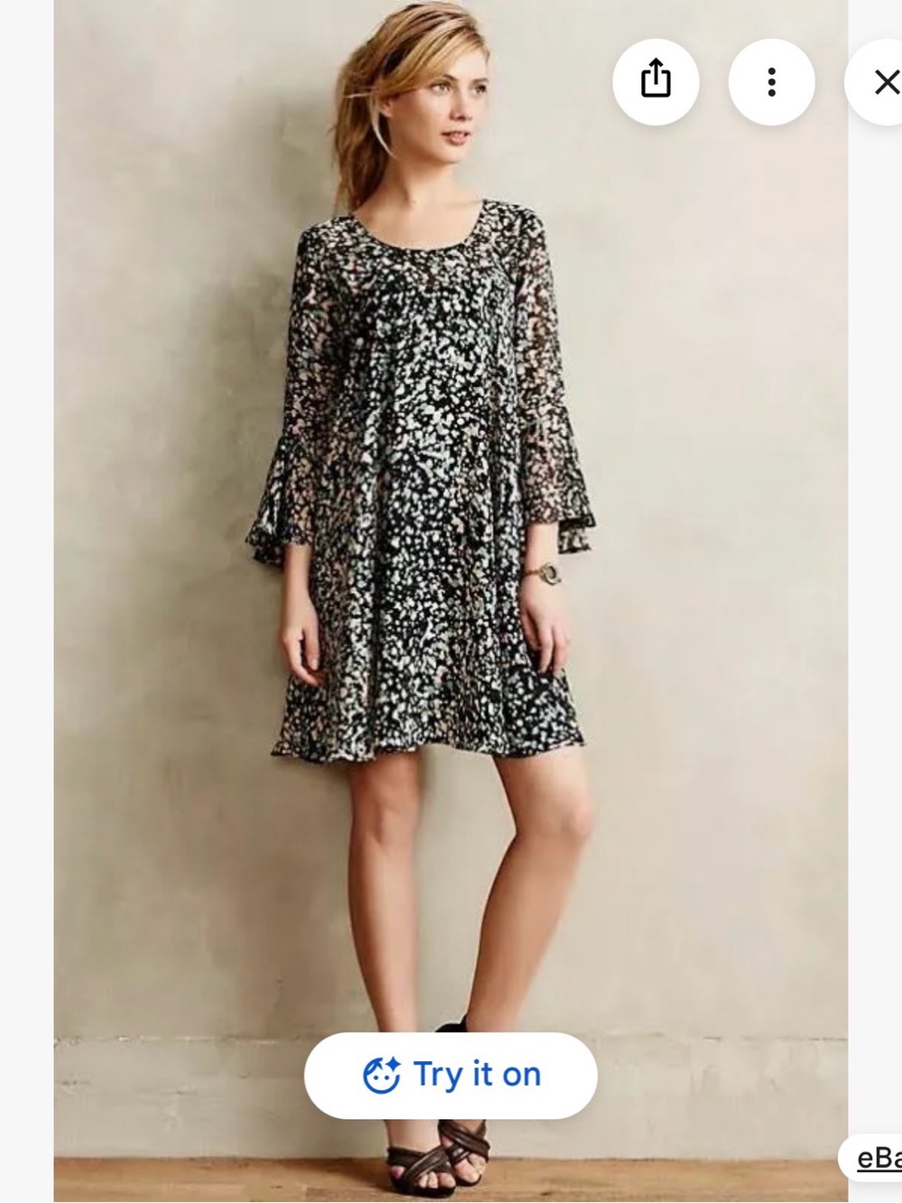 Anthropologie paper crown dress
